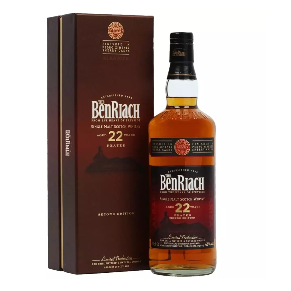 Whisky Benriach 22 YO Albarize PX 46% 700 ml