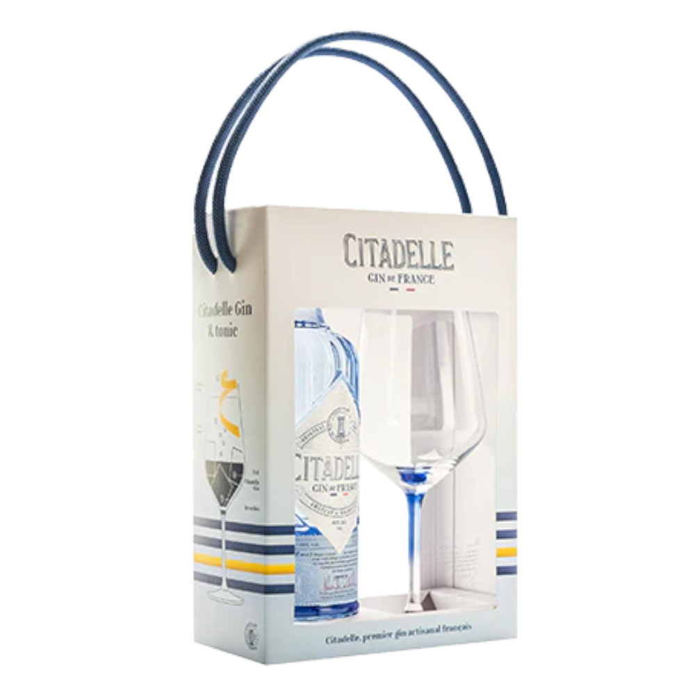 Gin Citadelle Orginal 44% 700 ml + kieliszek