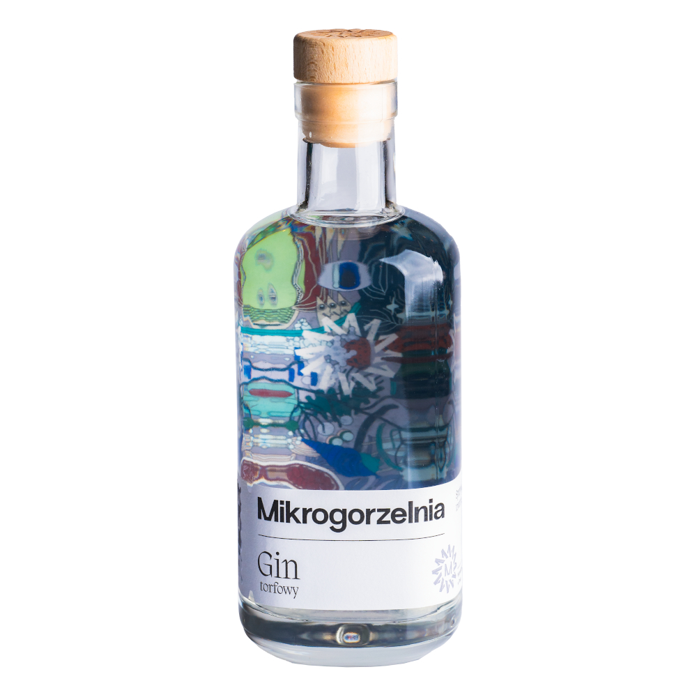 Gin Mikrogorzelnia Torfowy 43% 500 ml