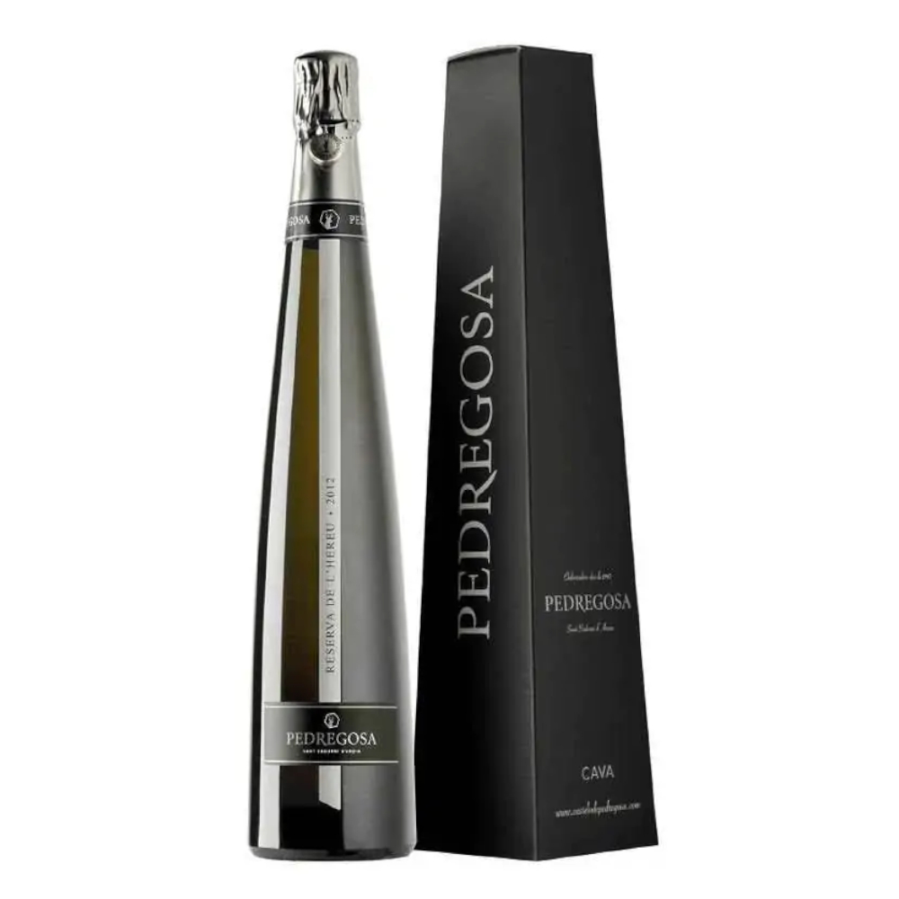 Wino Cava pedragosa R.de L'he. Brut nat. BIO 12% białe wytrawne 750 ml kartonik