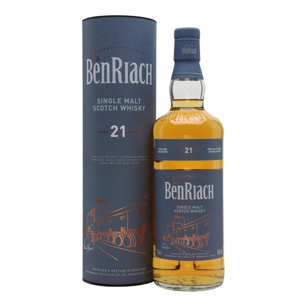 Whisky Benriach 21 YO (Edition 2020) 46% 700 ml tuba