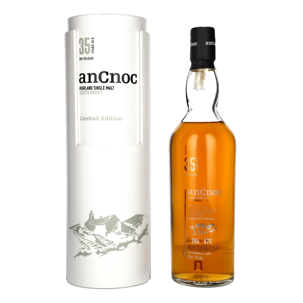 Whisky AnCnoc 35 Y 2nd Edition 41% 700 ml Tuba