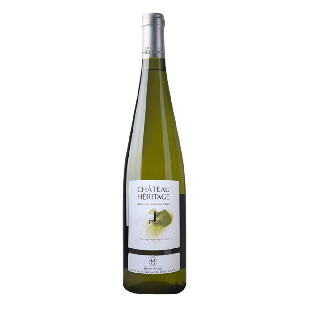 Wino Chateau Heritage Blanc De Blanc 13% białe wytrawne 750 ml