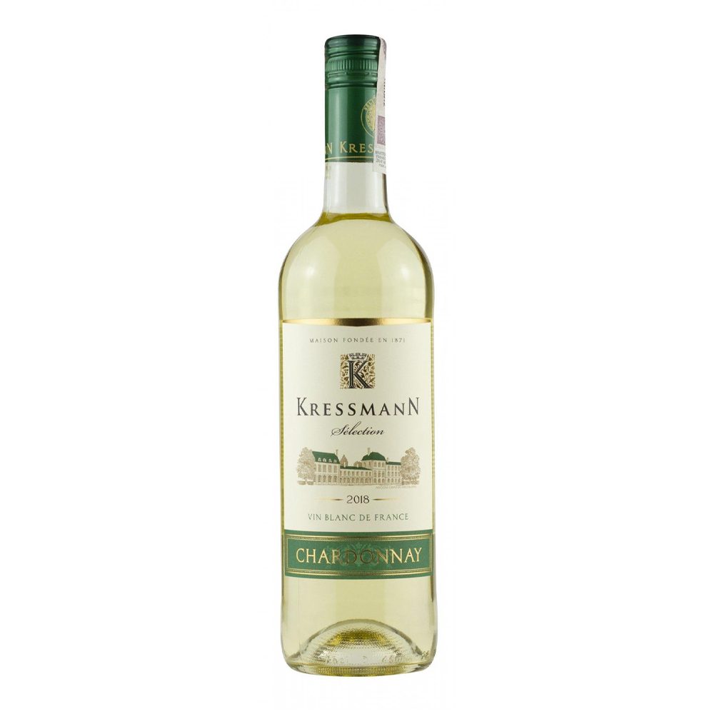 Wino Kressman Selection Chardonnay 11% białe wytrawne 750 ml