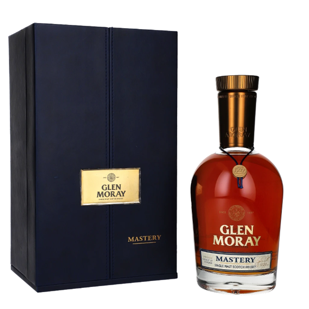Whisky Glen Moray Mastery 52,3% 700 ml zestaw