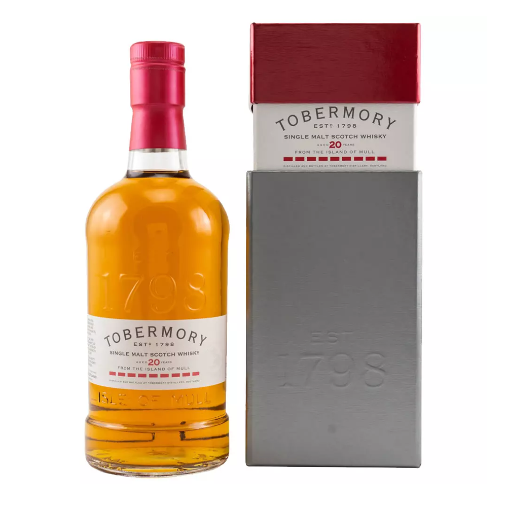 Whisky Tobermory 20 YO 46,3% 700 ml