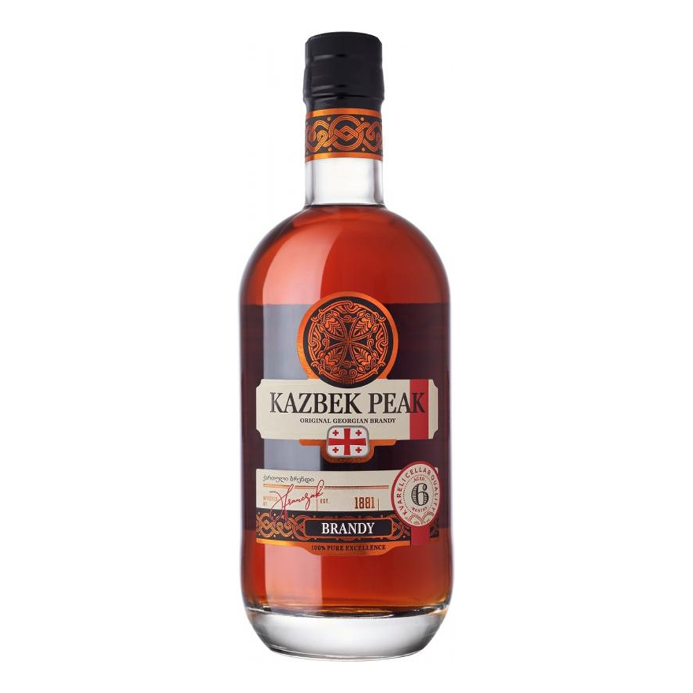 Brandy Kazbek Peak Seperavi Barrel 36% 500 ml