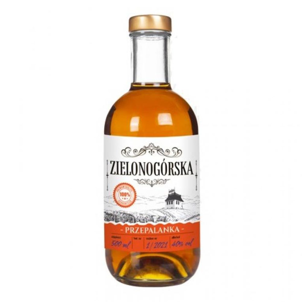 Wódka Zielonogórska Przepalanka 40% 500 ml