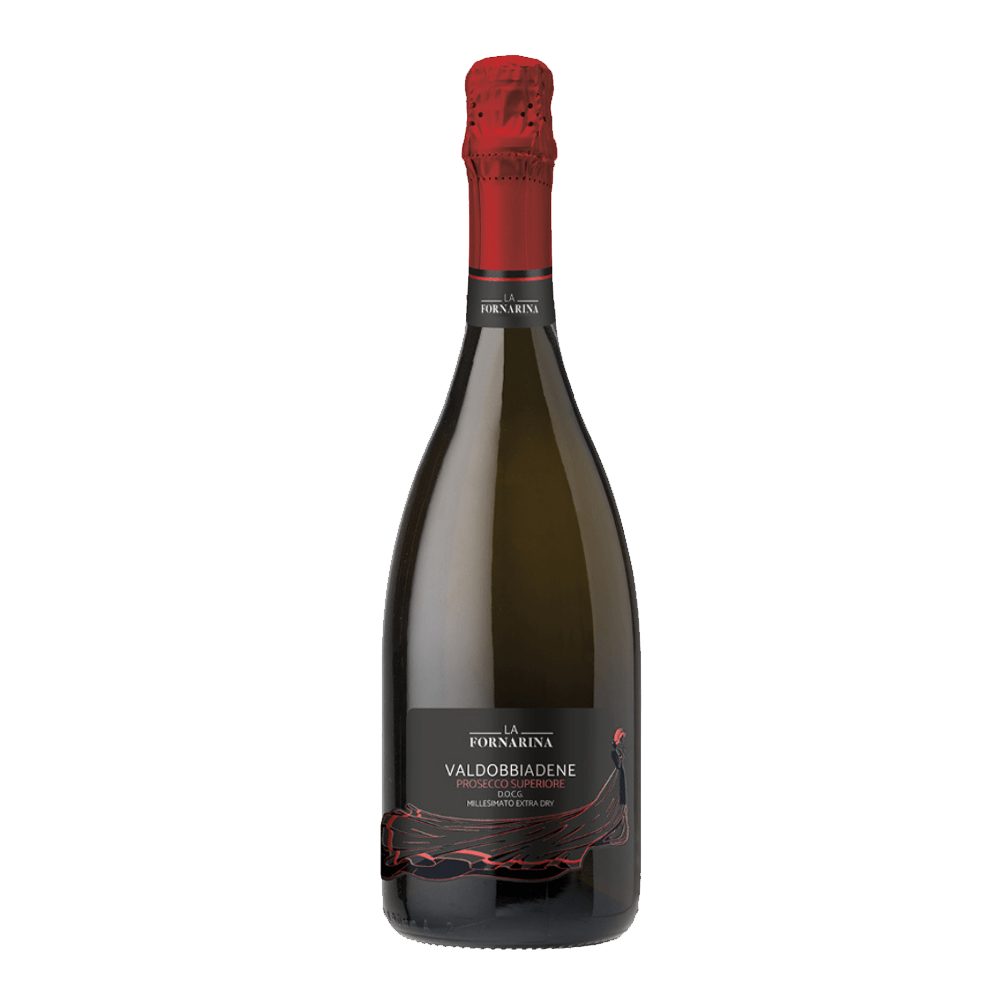 Wino Prosecco Superiore Valdobbiadene białe wytrawne 750 ml musujące