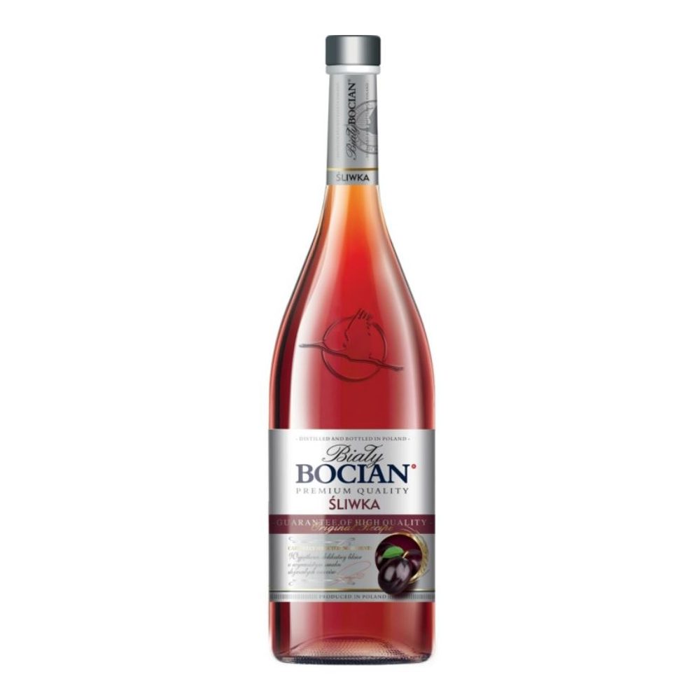 Likier Biały Bocian Śliwka 30% 500 ml