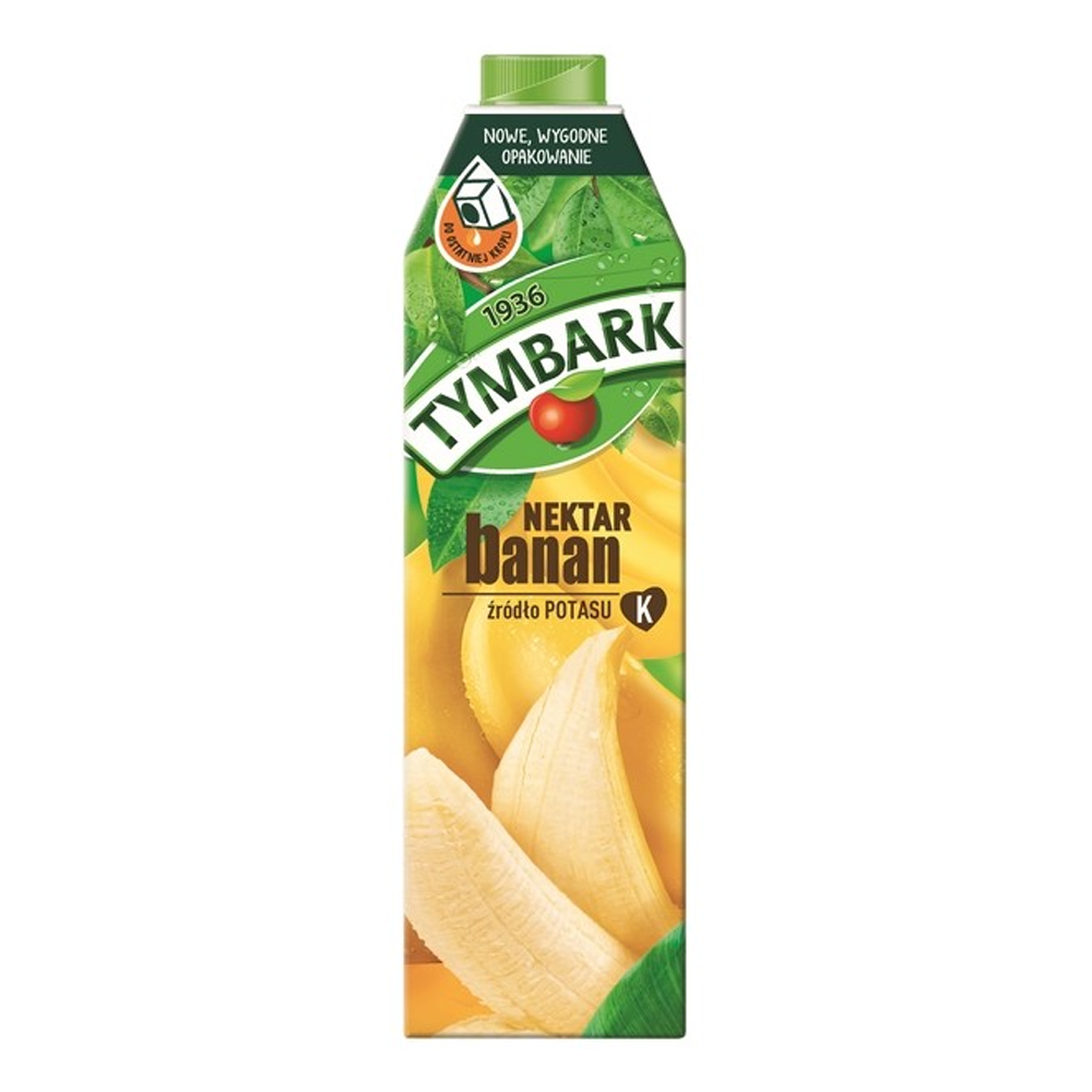 Nektar Tymbark Banan 1000 ml karton