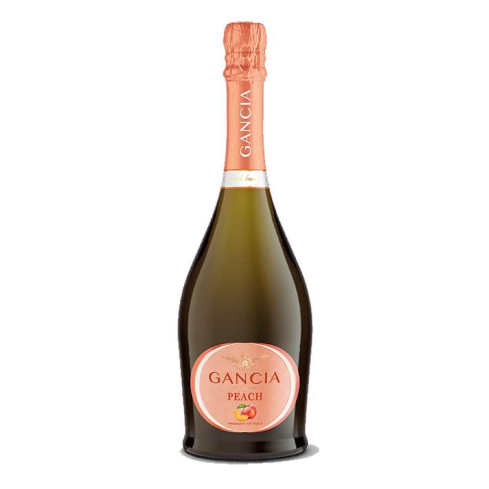 Wino Gancia Sparkling Fruity Peach 7% białe słodkie 750 ml musujące