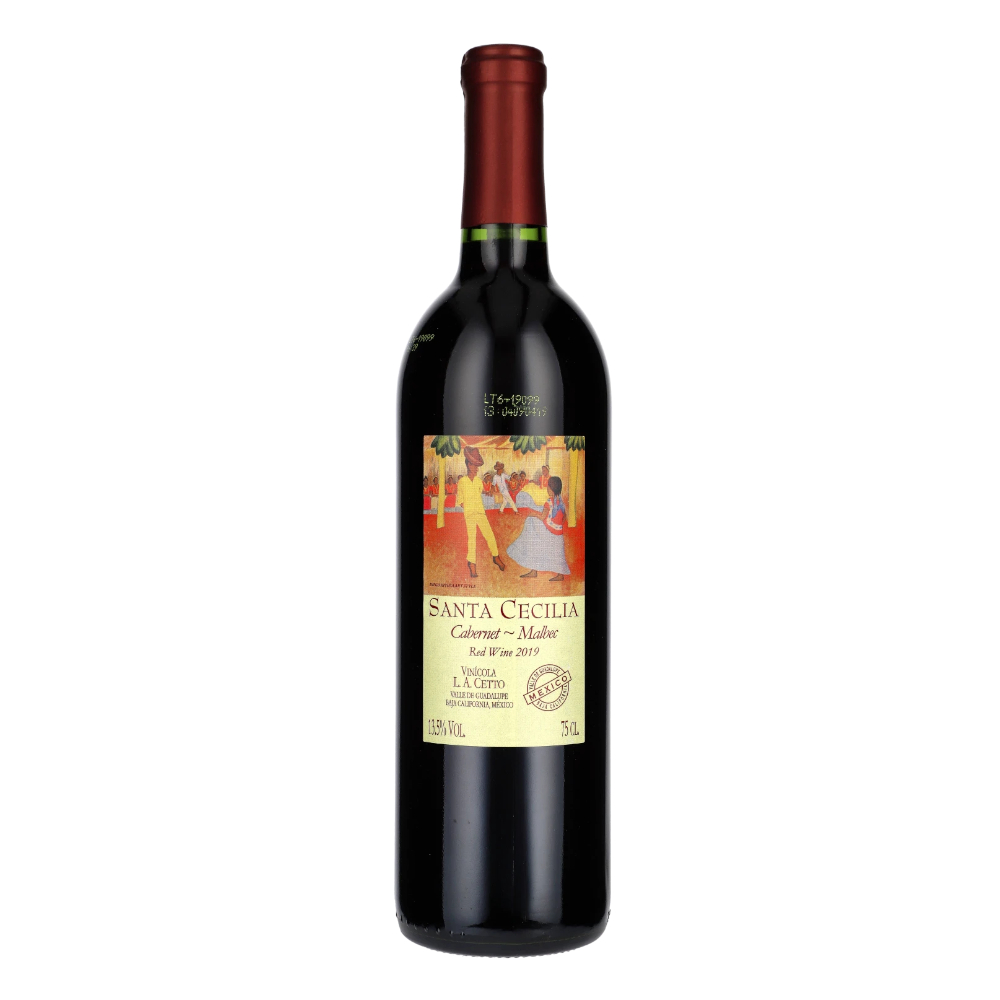 Wino La Cetto Santa Cecilia Cabernet Sauvignon Malbec 12,5% czerwone wytrawne 750 ml