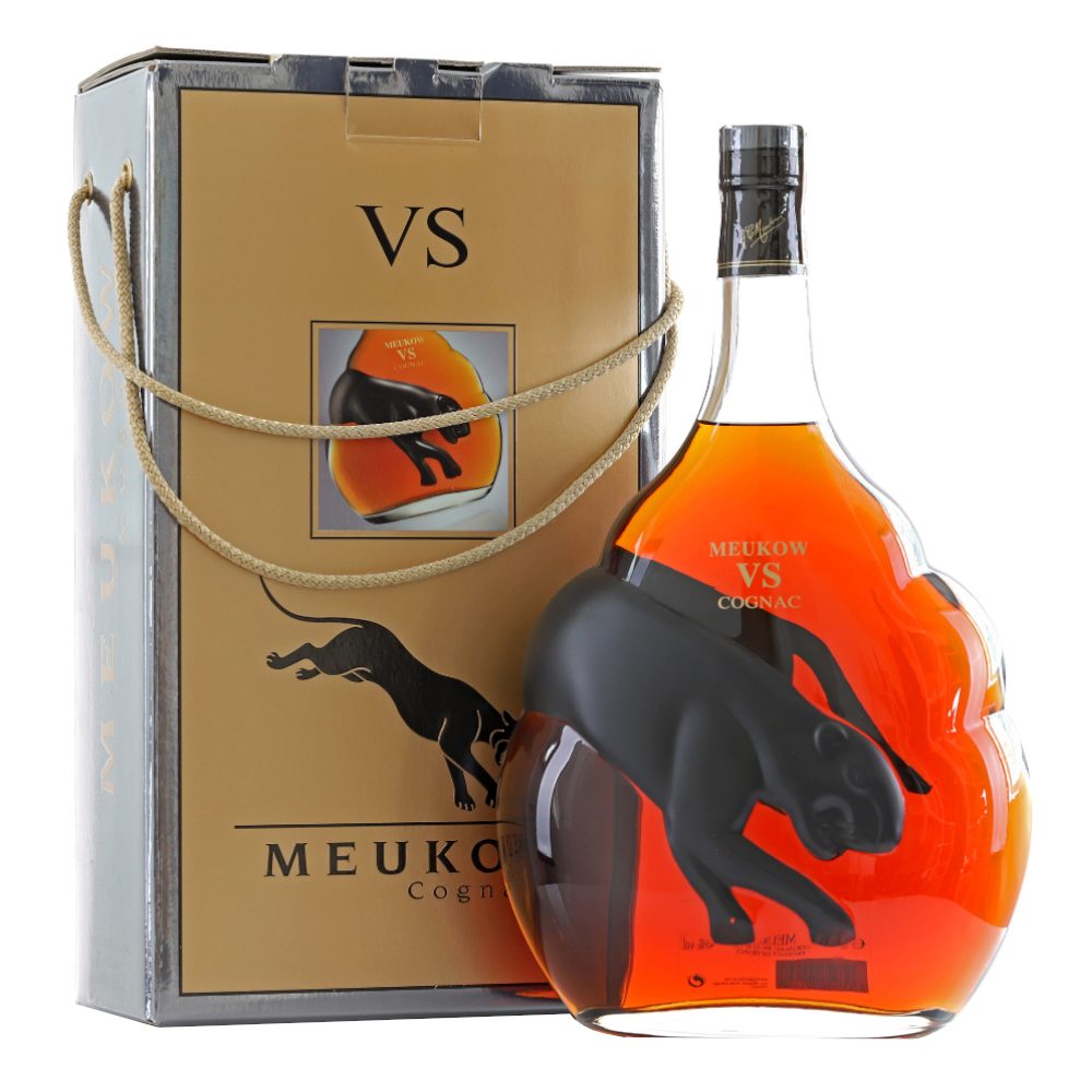 Koniak Meukow VS Black Panther 40% 3000 ml kartonik