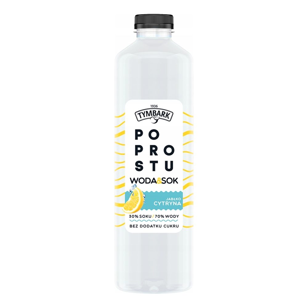 Napój Tymbark Po Prostu Woda i Sok Cytryna 1250 ml