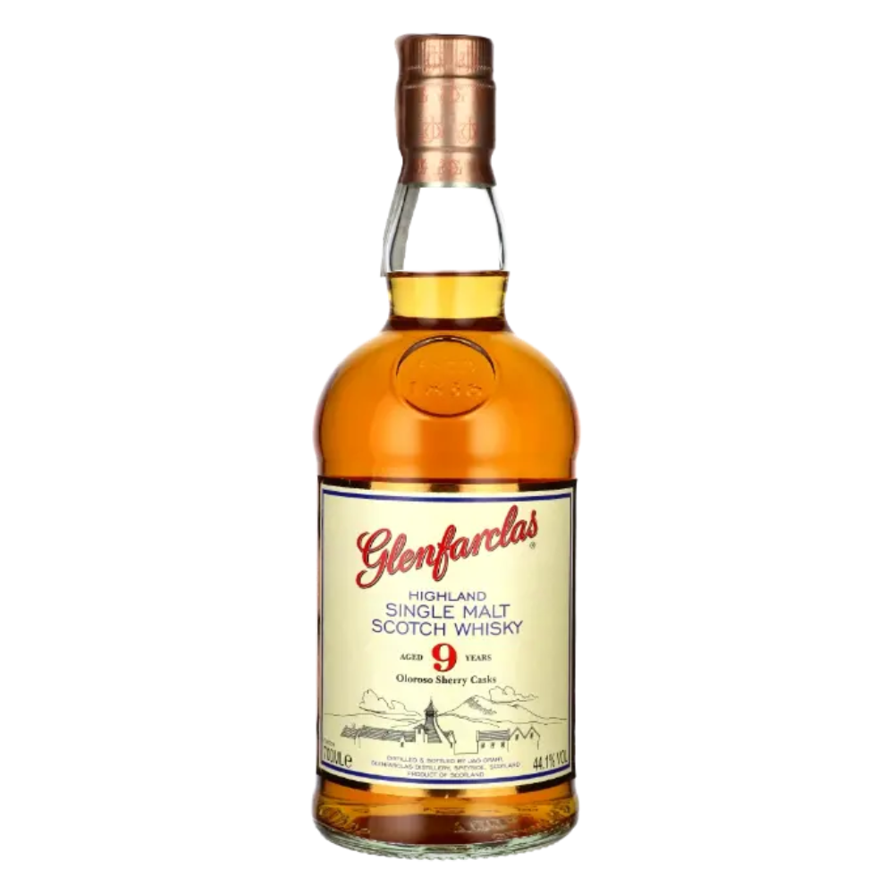 Whisky Glenfarclas 9 YO Oloroso 44,1% 700 ml