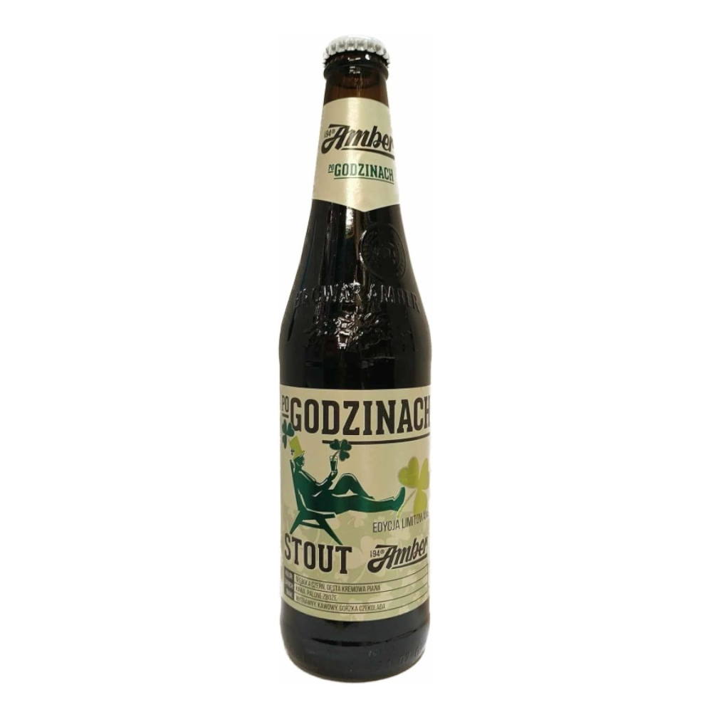 Piwo Amber Stout po godzinach 500 ml