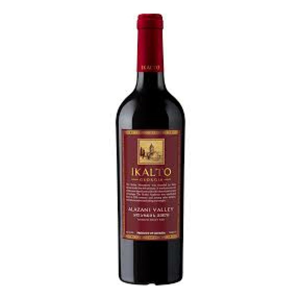 Wino Ikalto Alazani Valley v2019 13% czerwone półsłodkie 750 ml