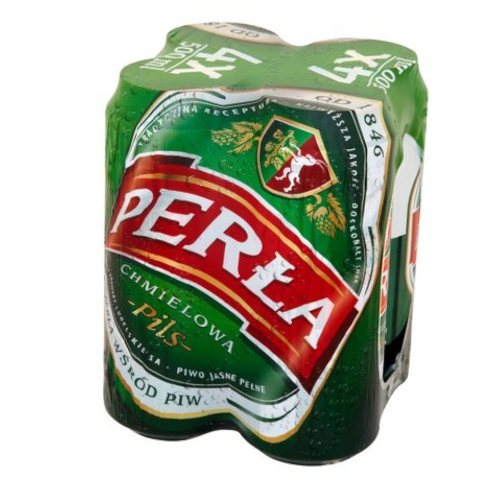 Piwo Perła Chmielowa 6% 500 ml 4-pak puszka