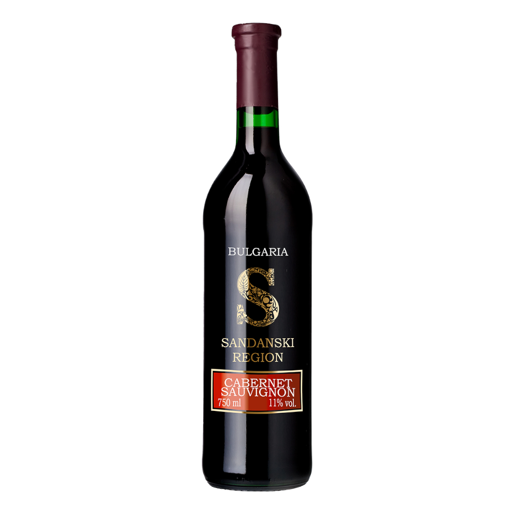 Wino Sandanski Cabernet 11% czerwone wytrawne 750 ml