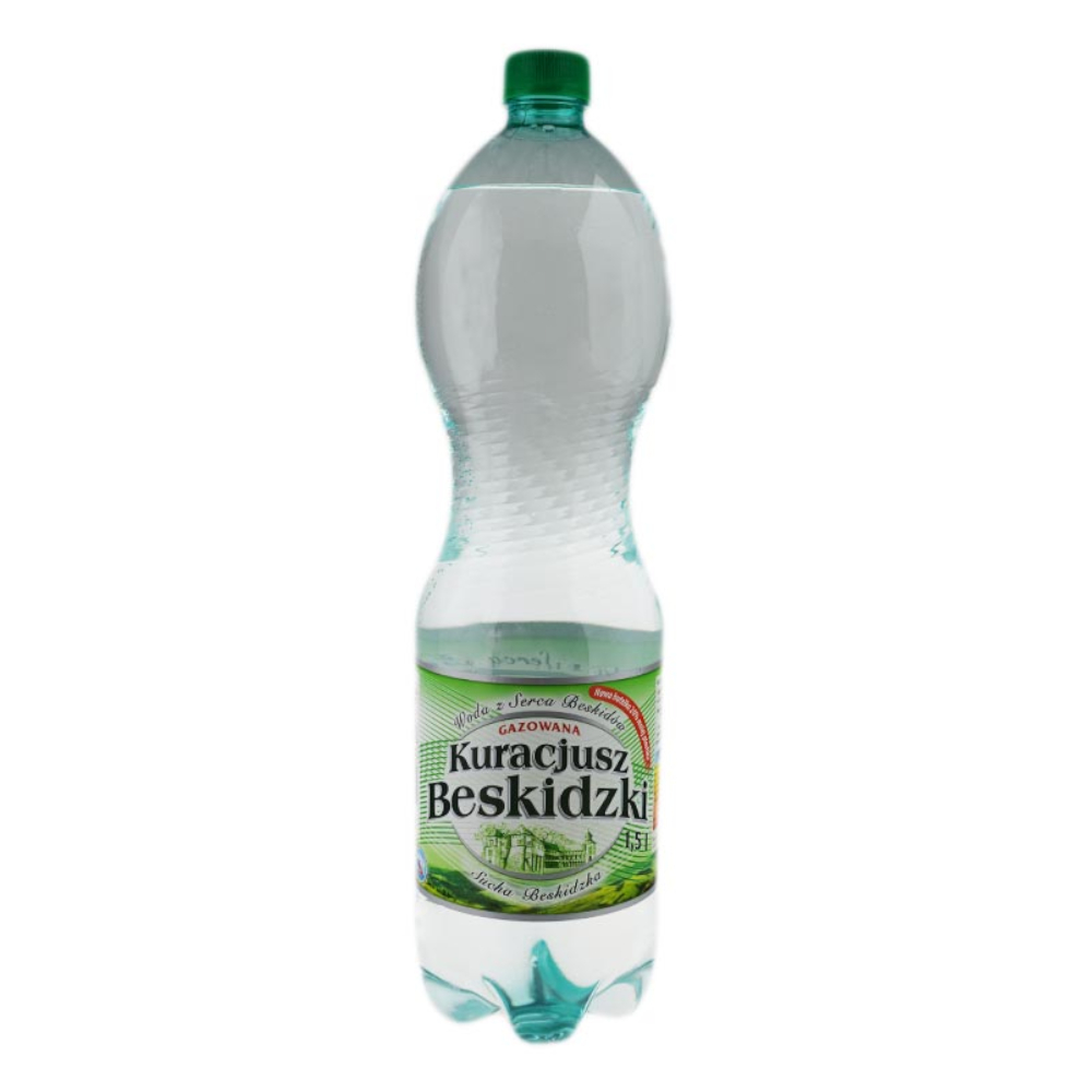 Woda Kuracjusz gazowana 1500 ml