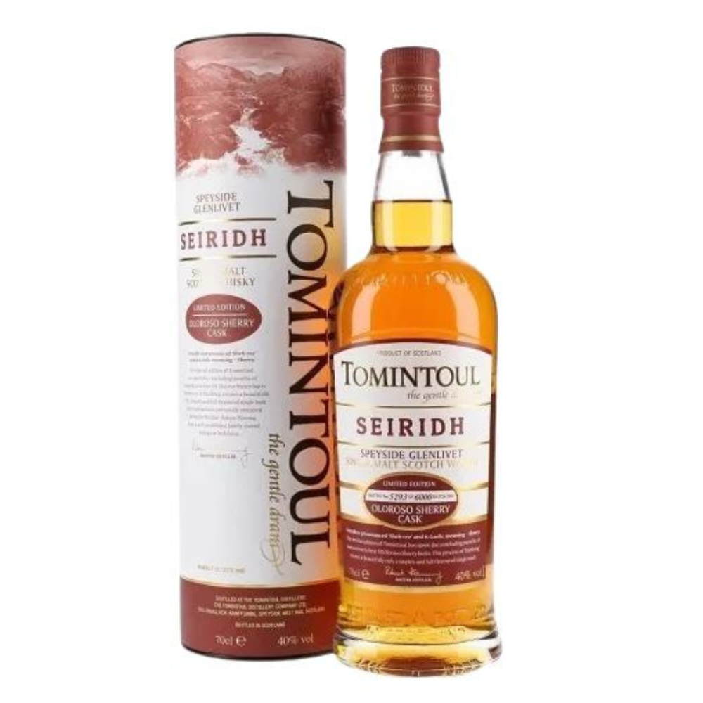 Whisky Single Malt Tomintoul Seiridh 40% 700 ml
