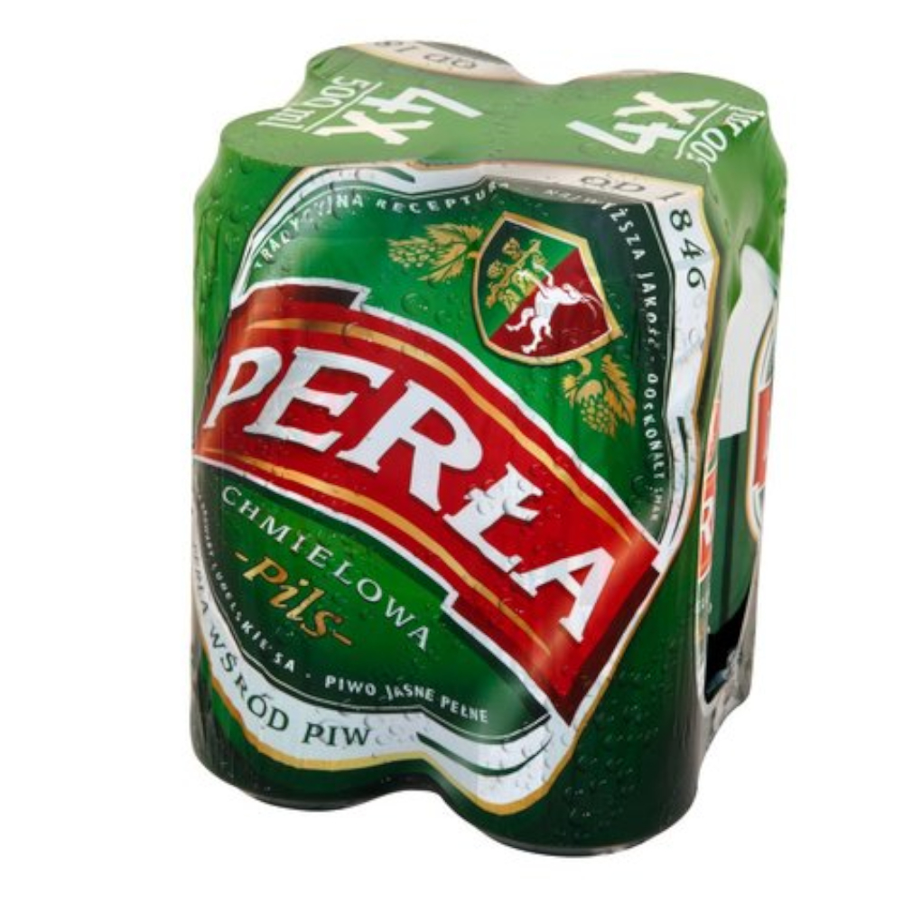 Piwo Perła Chmielowa 6% 500 ml 4-pak puszka