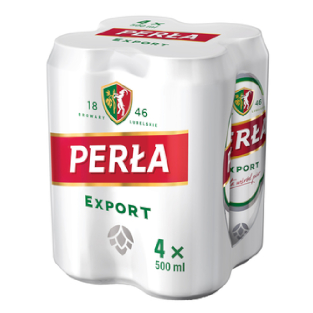 Piwo Perła Export 6% 500 ml 4-pak puszka
