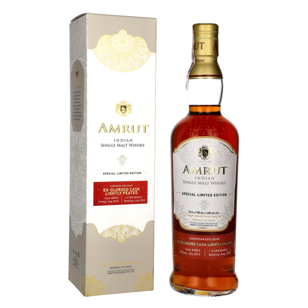 Whisky Single Malt Amrut Oloroso Cask 2015 60% 700 ml