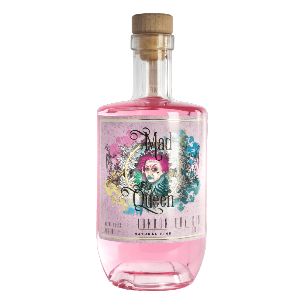 Gin Mad Queen Natural Pink 40% 700 ml