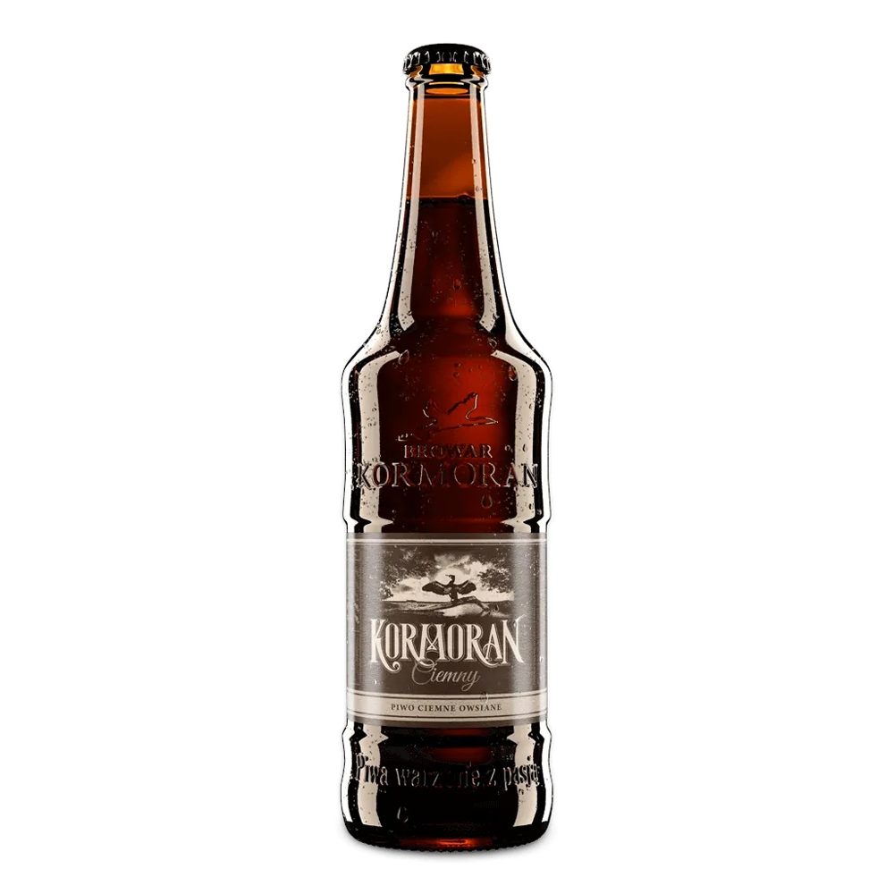 Piwo Kormoran Ciemne Owsiane 4,5% 500 ml