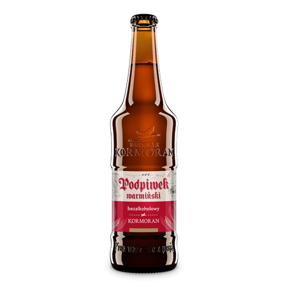 Piwo Kormoran Podpiwek Warmiński 500 ml bezalkoholowe