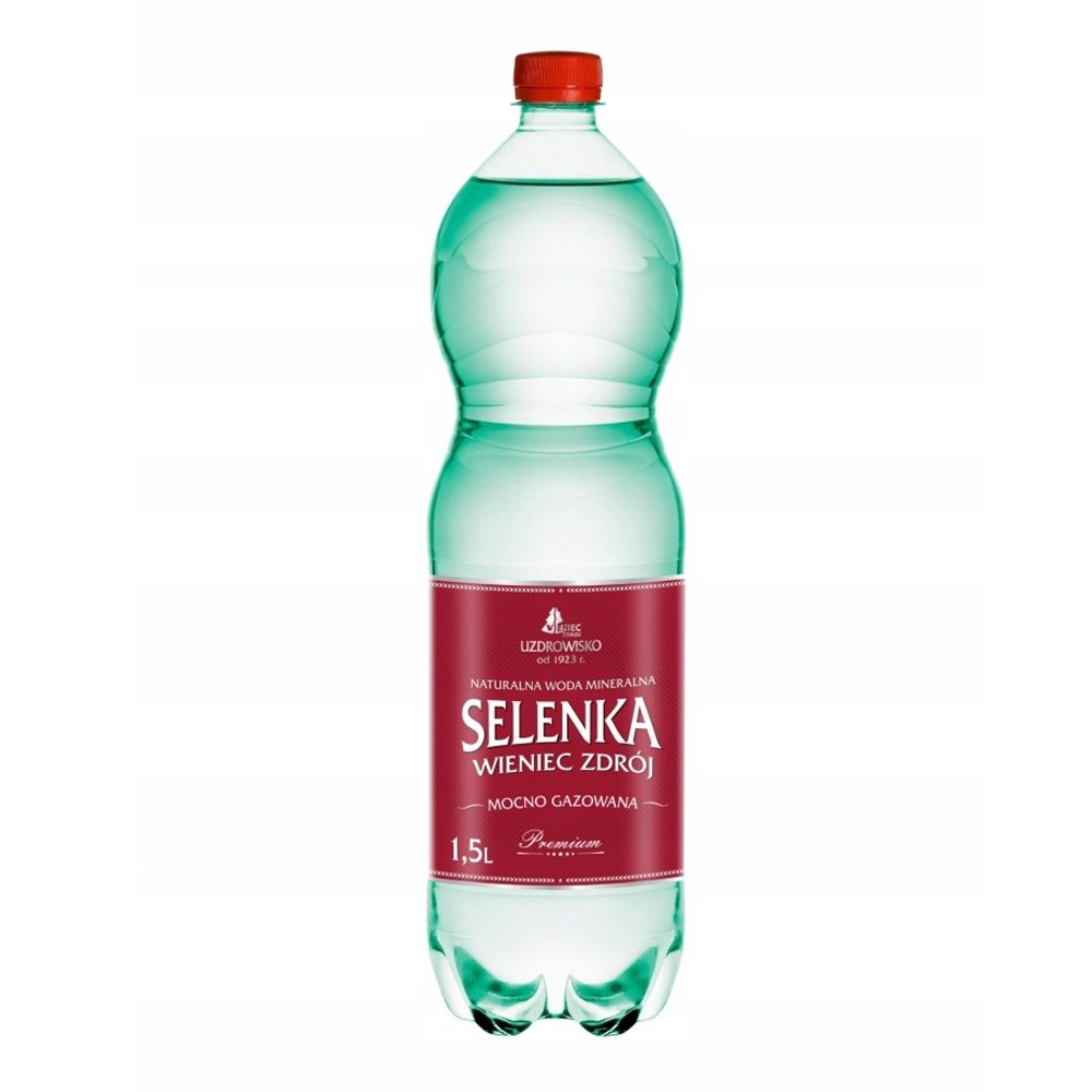 Woda Selenka mocny gaz 1500 ml