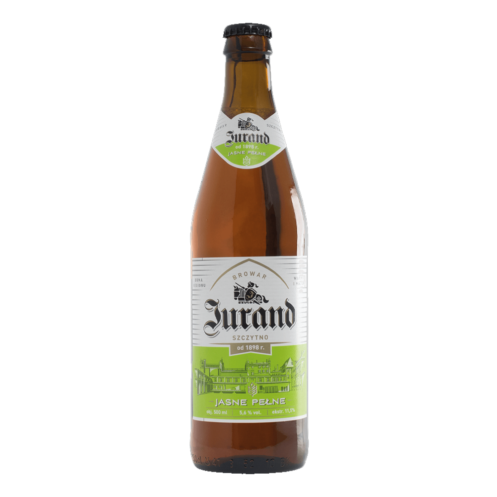 Piwo Jurand Jasne Pełne 5,2% 500 ml