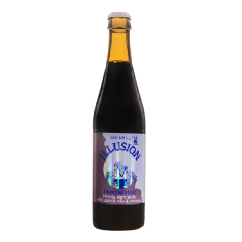 Piwo Rockmill Illusion Bourbon Ba 12% 300 ml