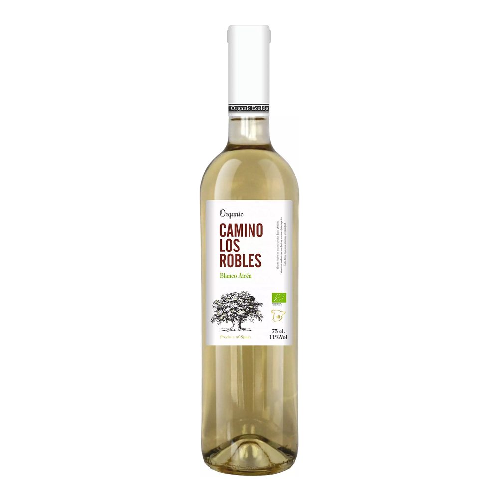 Wino Camino Los Robles Airen 11% białe półwytrawne 750 ml