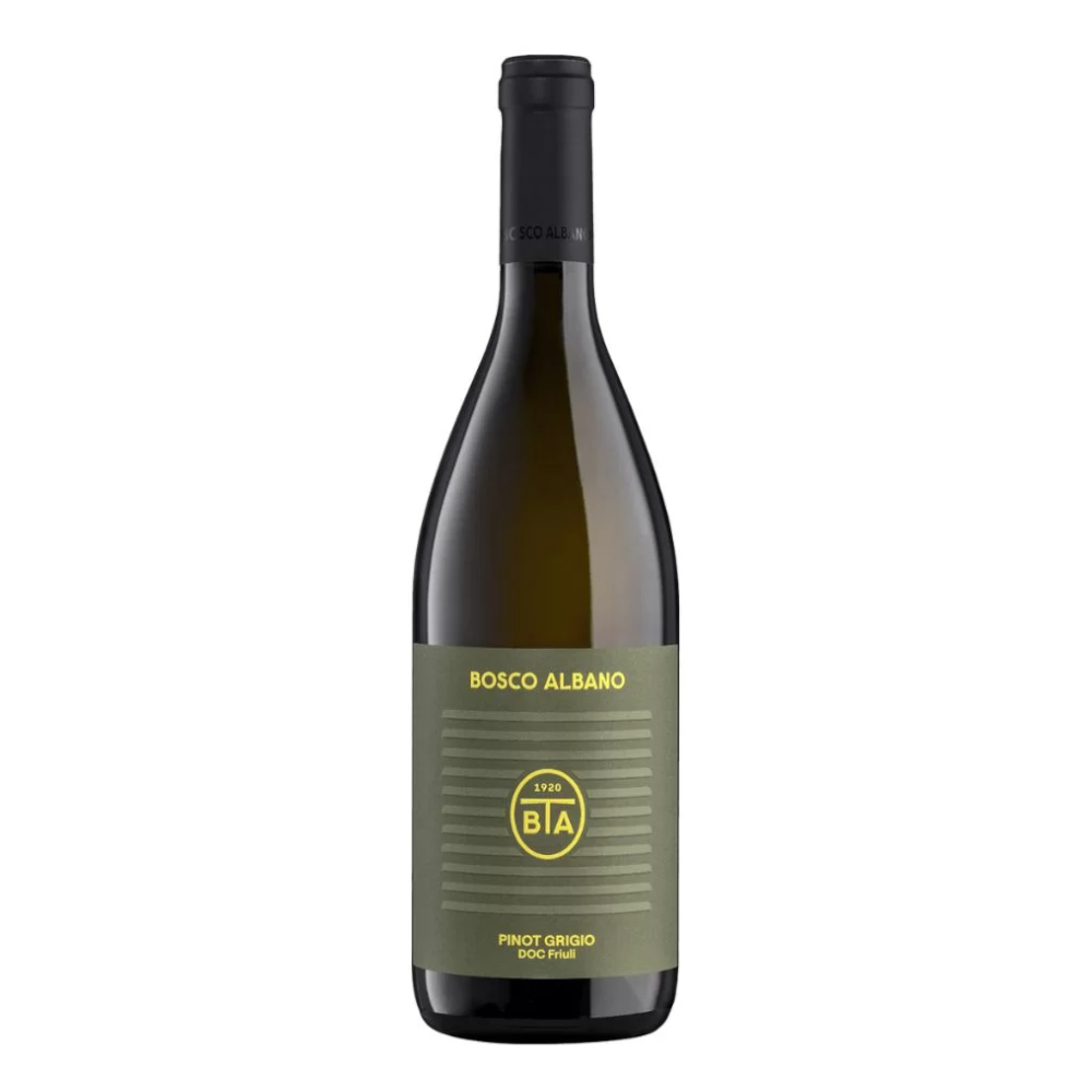 Wino Bosco Albano Pinot Grigio DOC Friuli 13% białe wytrawne 750 ml