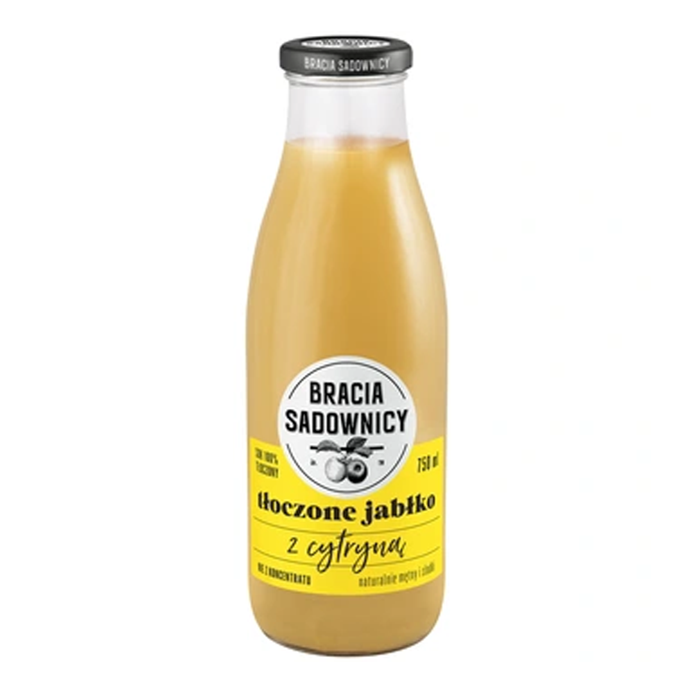 Sok Bracia Sadownicy Tłoczone Jabłko Z Cytryn 750 ml