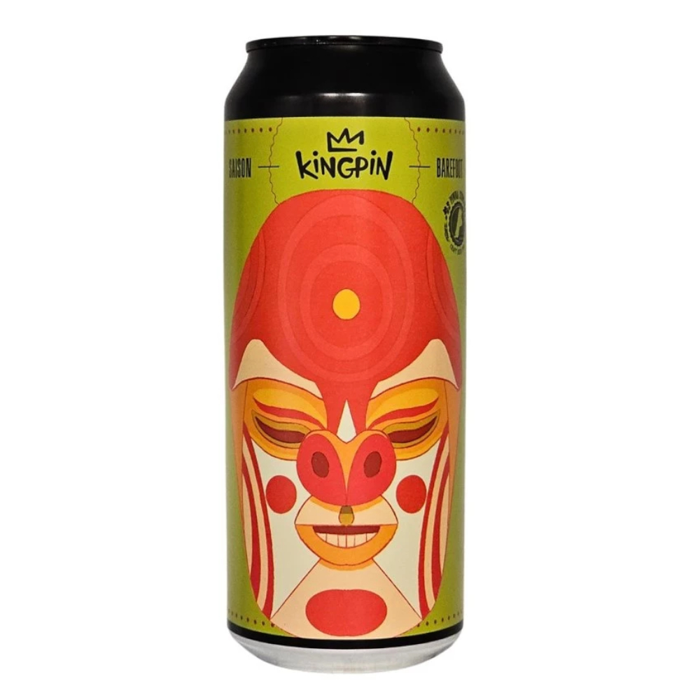 Piwo Kingpin Barefoot 6,2% 500 ml puszka