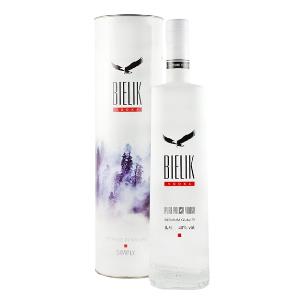 Wódka Mazurska Manufaktura Bielik 40% 700 ml Tuba