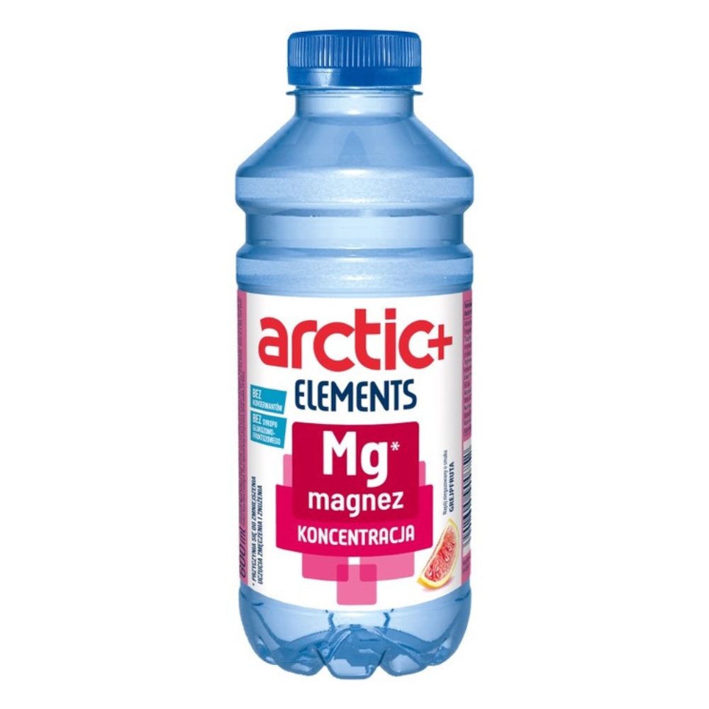Woda Arctic+ Elements Grejpfrut-Magnez niegazowana 600 ml