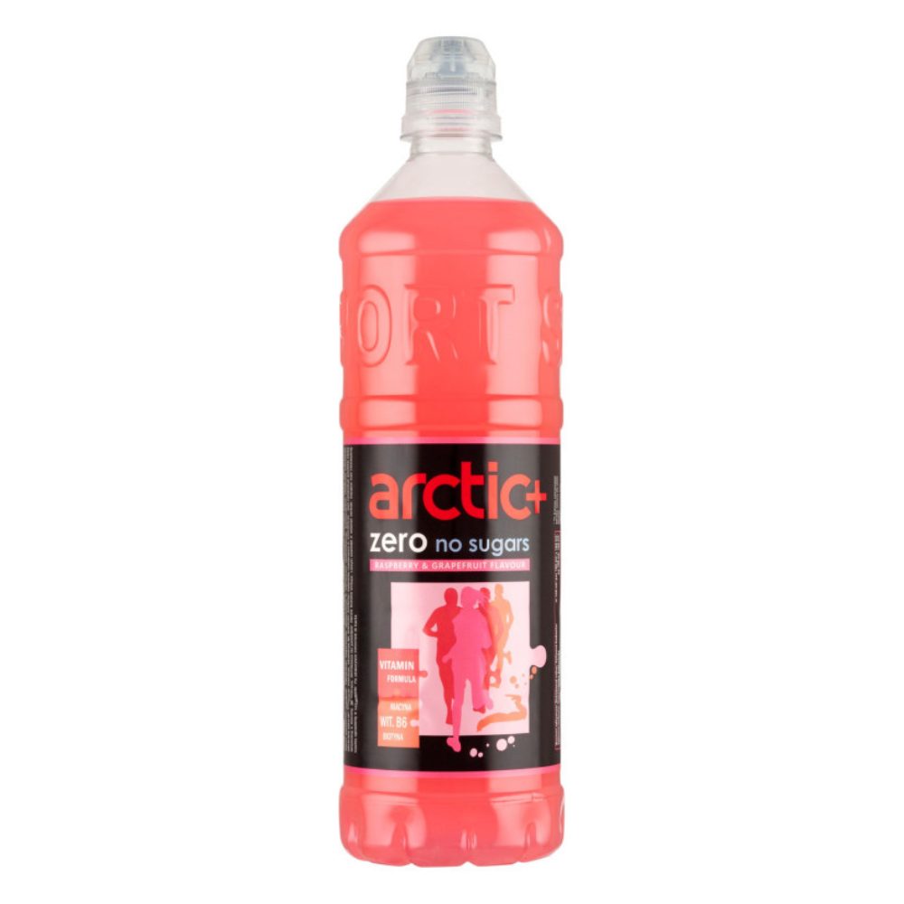 Napój Arctic+ Isotonic Zero Grejpfrut-Malina niegazowany 750 ml