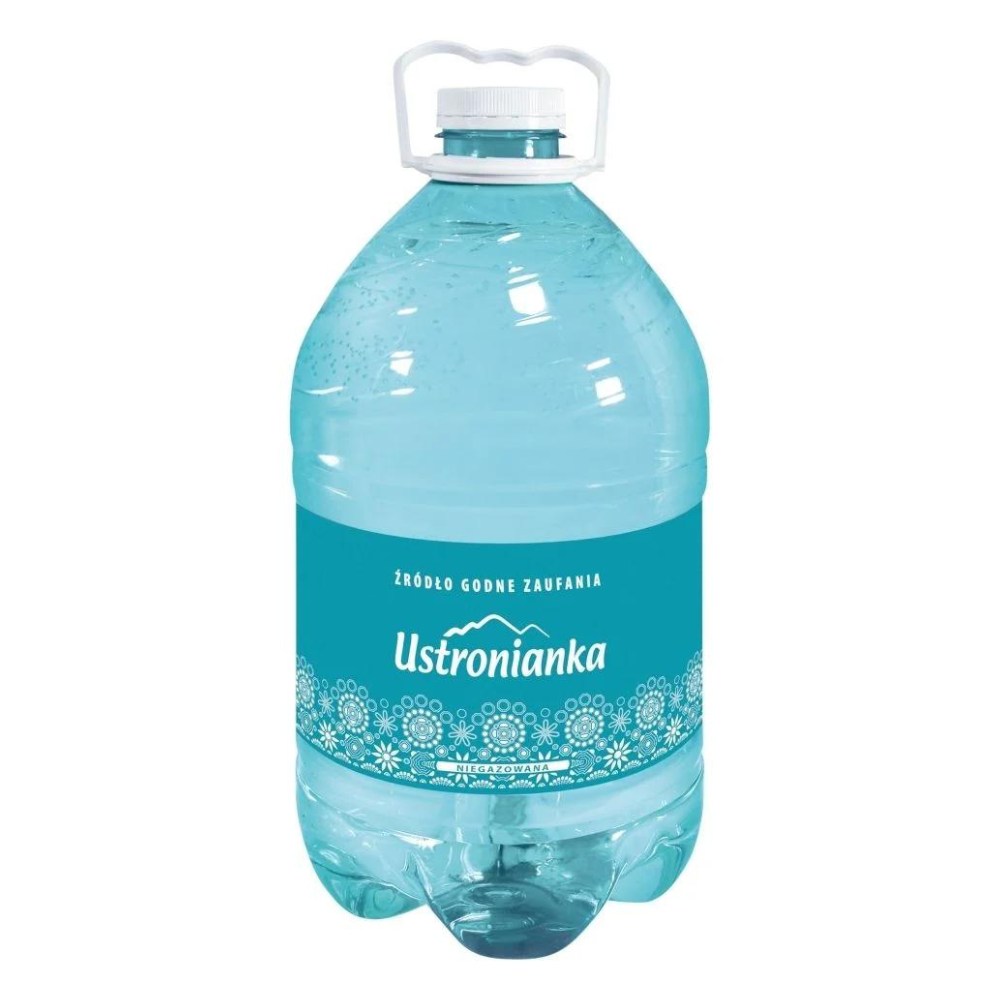 Woda Ustronianka Źródlana 5000 ml niegazowana