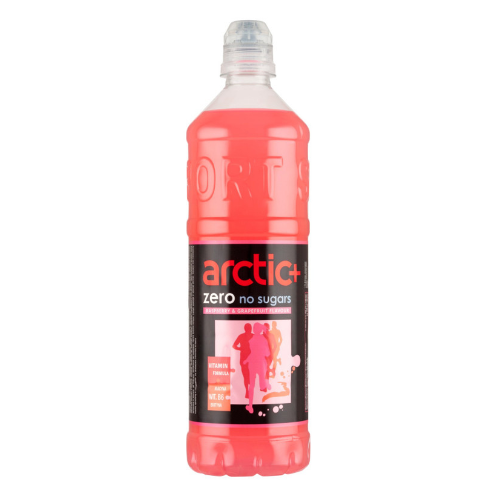 Napój Hoop Arctic+ Isotonic Zero Grejpfrut-Malina niegazowany 750 ml