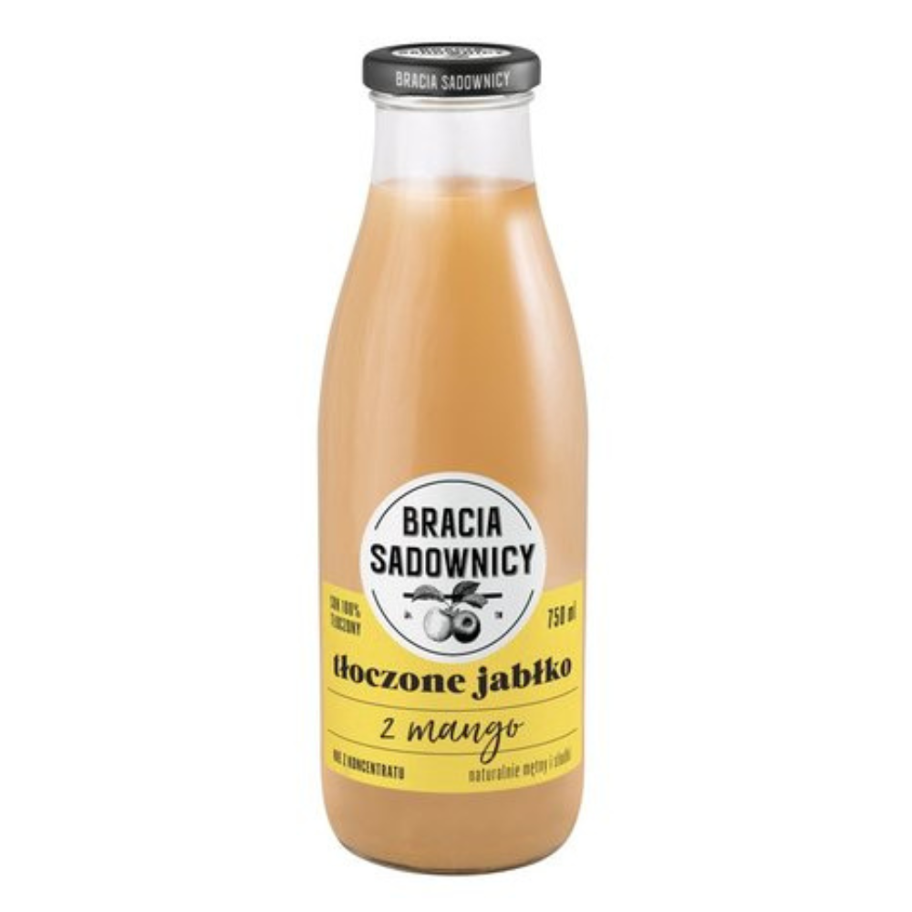 Sok Bracia Sadownicy Toczone Jabłko z Mango 750 ml