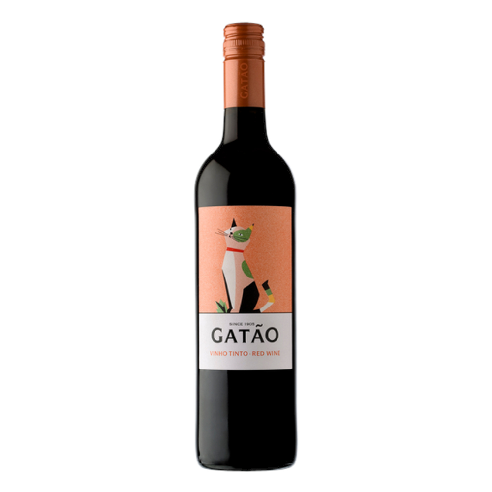 Wino Gatao Vino Tinto 9% czerwone półwytrawne 750 ml