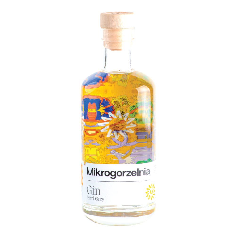 Gin Mikrogorzelnia Earl Grey 40% 500 ml