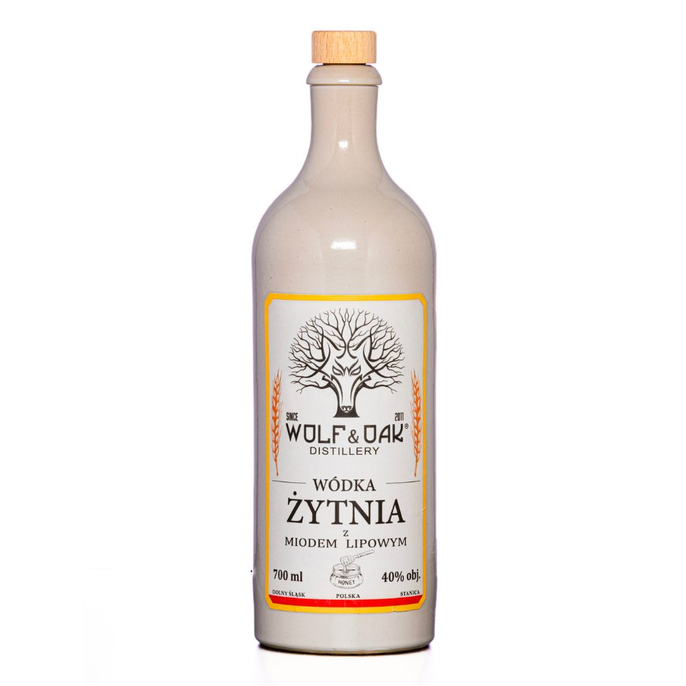 Wódka Wolf Oak Żytnia Z Miodem 40% 700 ml