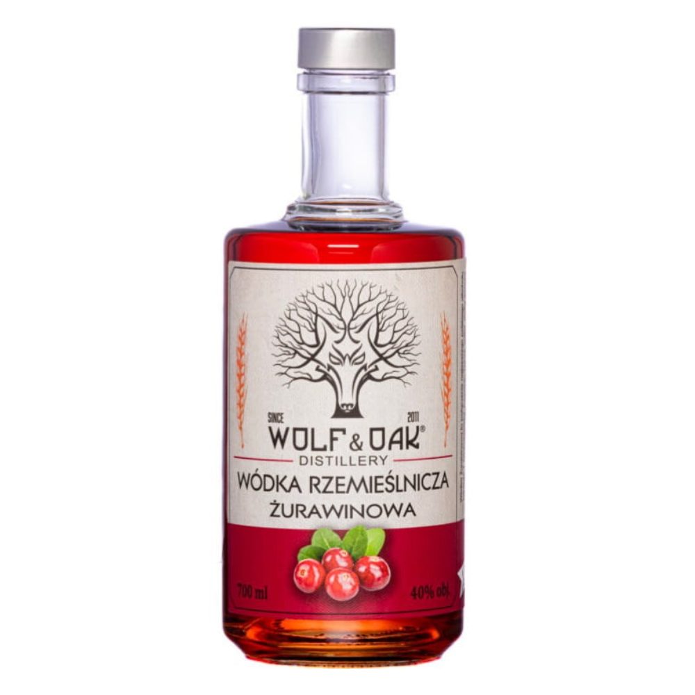 Wódka Wolf Oak Żurawinowa 40% 700 ml