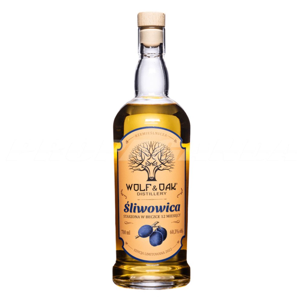 Wódka Wolf Oak Śliwowica 40% 700 ml